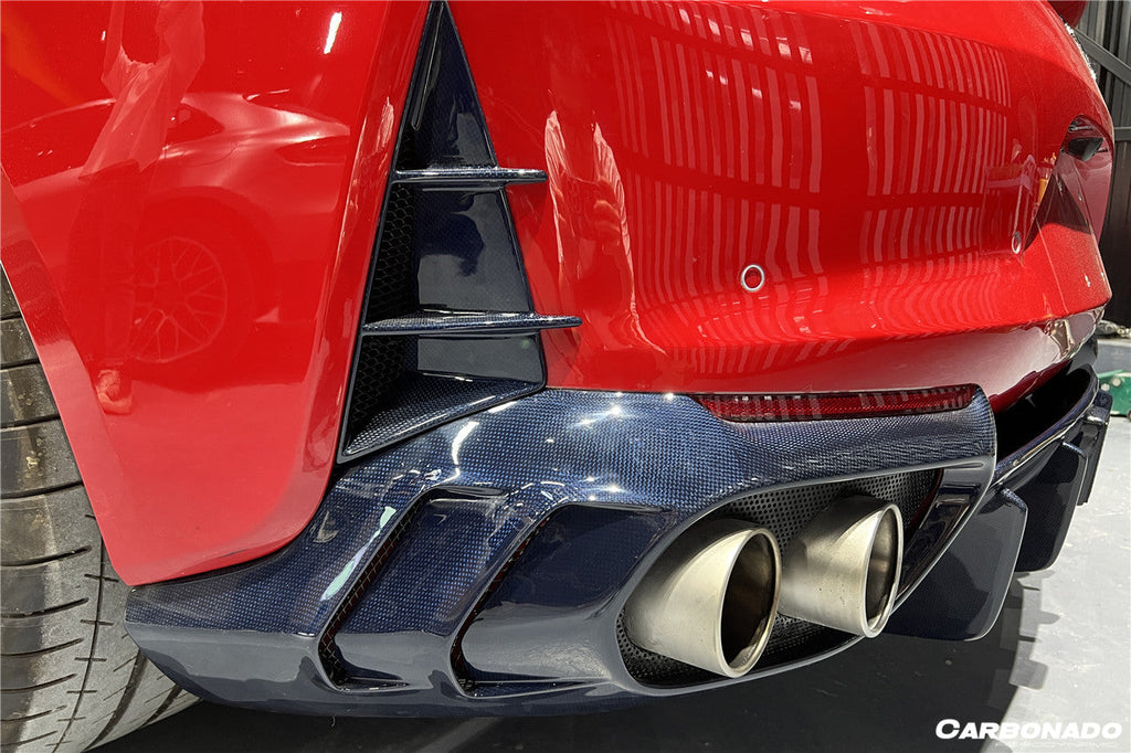 2017-2026 Ferrari 812 Superfast MSY Style Rear Diffuser with Light