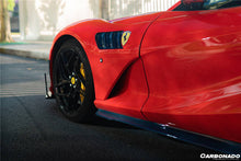 Load image into Gallery viewer, 2018-UP Ferrari 812 Superfast /GTS MSY Style DRY Carbon Fiber Side Skirts - Carbonado Aero