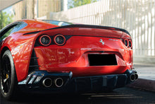 Load image into Gallery viewer, 2018-UP Ferrari 812 Superfast MSY Style DRY Carbon Fiber Rear Diffuser w &amp; Light - Carbonado