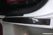 Load image into Gallery viewer, 2006-2015 Audi R8 Coupe/Spyder Carbon Door Sills Steps Cover - Carbonado Aero