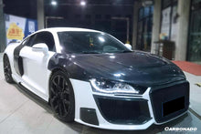 Load image into Gallery viewer, 2006-2015 Audi R8 Coupe &amp; Spyder P Style Carbon Fiber Hood