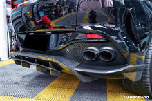 Load image into Gallery viewer, 2021-2024 Aston Martin DBX 707 Style Dry Carbon Fiber Rear Bumper w &amp; Exhaust tips