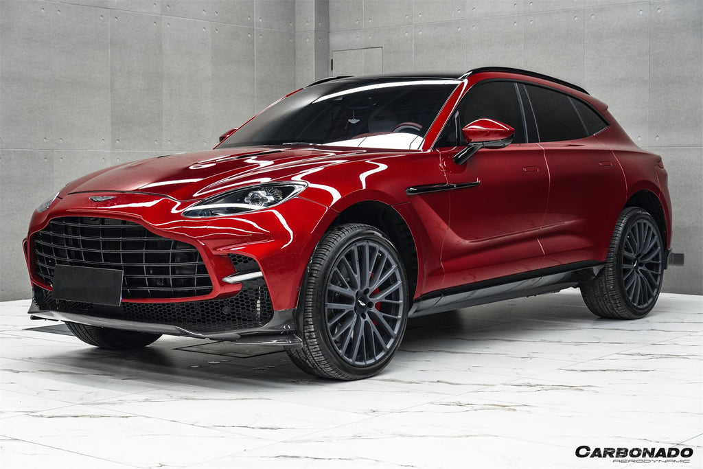 2021-2024 Aston Martin DBX Convert 707 Style Dry Carbon Fiber Front Bumper