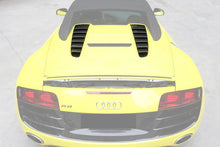 Load image into Gallery viewer, 2009-2015 Audi R8 Spyder OE Style Carbon Fiber Trunk Air Scoop Cover - Carbonado