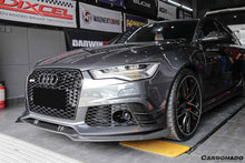 Load image into Gallery viewer, 2013-2018 Audi RS6 C7 Avant BS Style Front Bumper Canards - Carbonado Aero