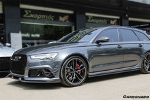 Load image into Gallery viewer, 2013-2018 Audi RS6 C7 Avant BS Style Front Bumper Canards - Carbonado Aero