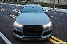 Load image into Gallery viewer, 2013-2018 Audi RS6 Avant OE Style Carbon Fiber Front Lip - Carbonado Aero