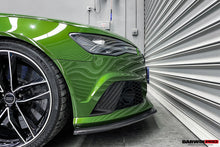 Load image into Gallery viewer, 2013-2018 Audi RS6 Avant Carbon Fiber Front Bumper Caps