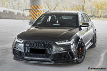 Load image into Gallery viewer, 2013-2018 Audi RS6 Avant MN Style Carbon Fiber Front Lip