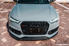 Load image into Gallery viewer, 2013-2018 Audi RS6 Avant MN Style Carbon Fiber Front Lip