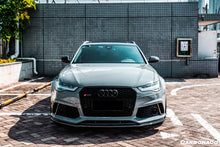 Load image into Gallery viewer, 2013-2018 Audi RS6 Avant MN Style Carbon Fiber Front Lip