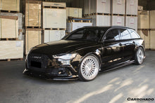 Load image into Gallery viewer, 2013-2018 Audi RS6 Avant MN Style Carbon Fiber Front Lip