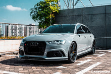 Load image into Gallery viewer, 2013-2018 Audi RS6 Avant MN Style Carbon Fiber Front Lip
