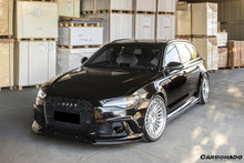 Load image into Gallery viewer, 2013-2018 Audi RS6 Avant MN Style Carbon Fiber Front Lip