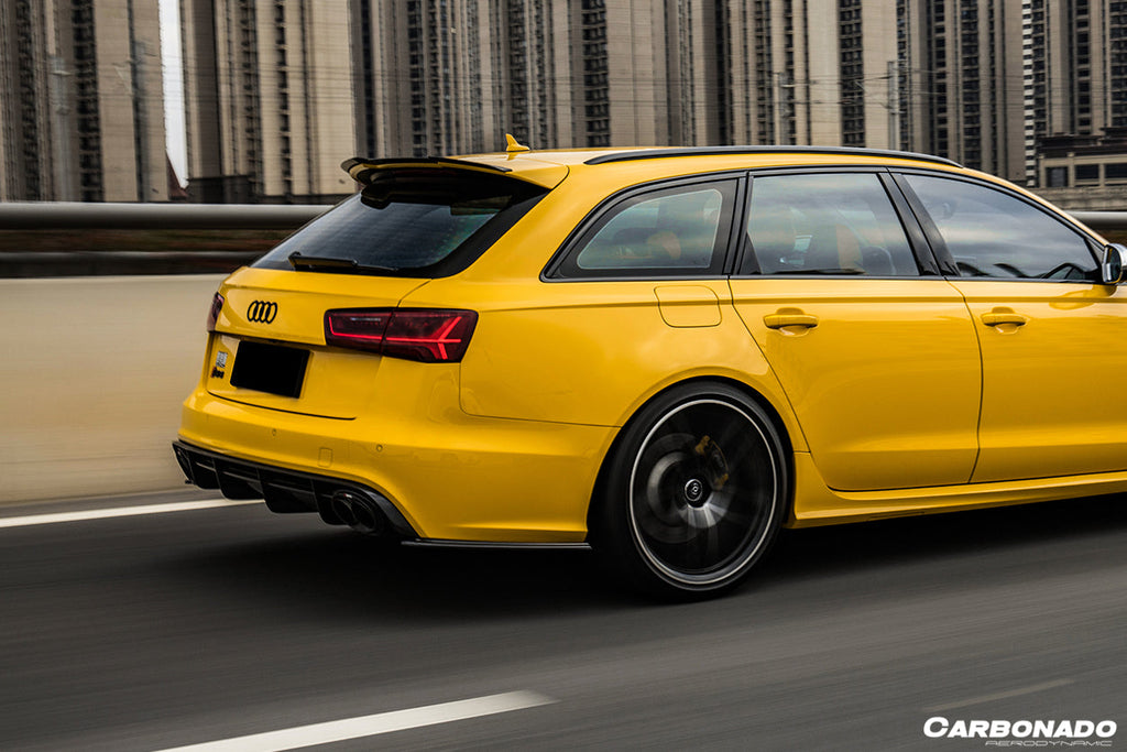 2013-2018 Audi RS6 Avant MN Style Carbon Fiber Roof Spoiler