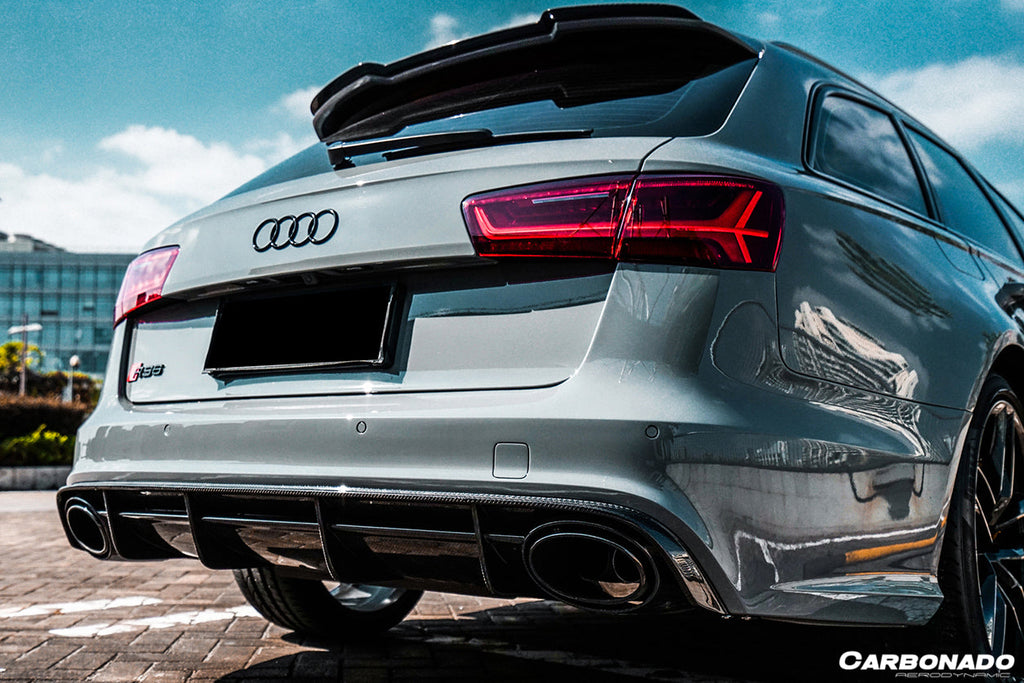 2013-2018 Audi RS6 Avant MN Style Carbon Fiber Roof Spoiler