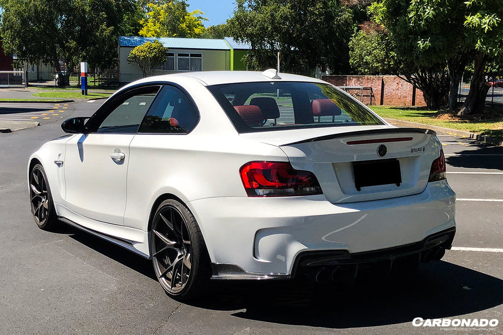 2008-2013 BMW E82 1M Series RZ Style Carbon Fiber Trunk Spoiler