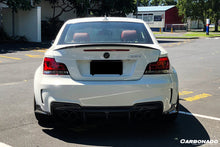 Load image into Gallery viewer, 2008-2013 BMW E82 1M Series RZ Style Carbon Fiber Trunk Spoiler