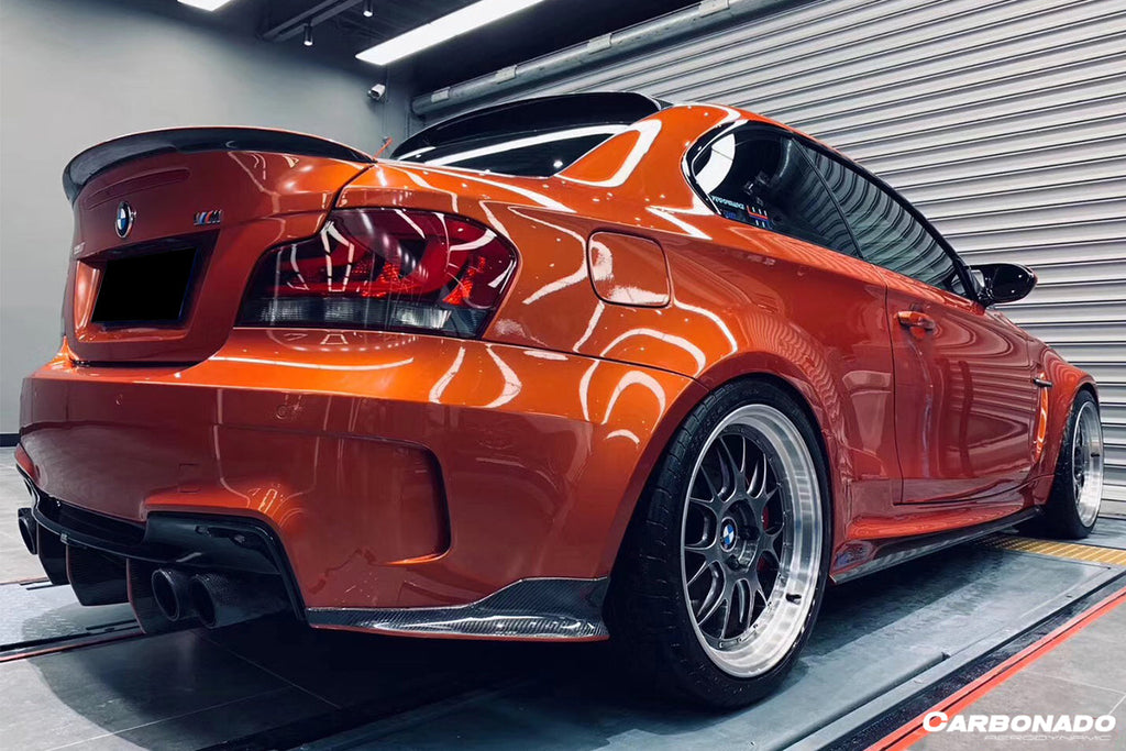 2008-2013 BMW E82 1M Series RZ Style Carbon Fiber Trunk Spoiler