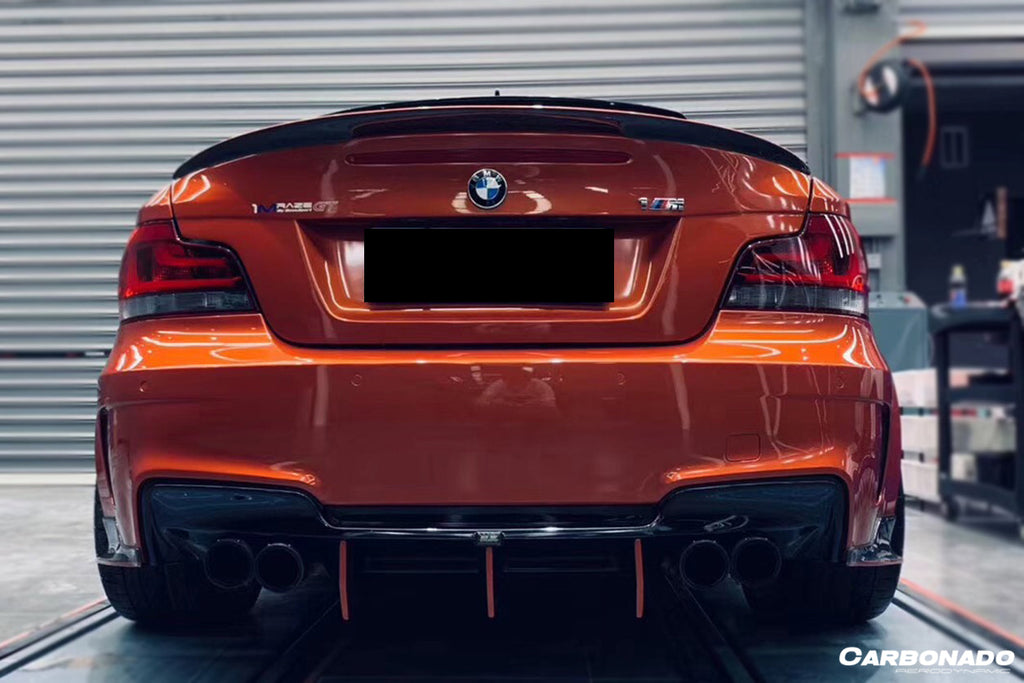 2008-2013 BMW E82 1M Series RZ Style Carbon Fiber Trunk Spoiler