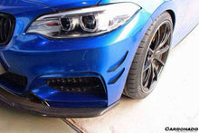 Load image into Gallery viewer, 2013-2016 BMW 2 Series F22/F23 EXOT Style Front Canards (M-Tech Only) - Carbonado
