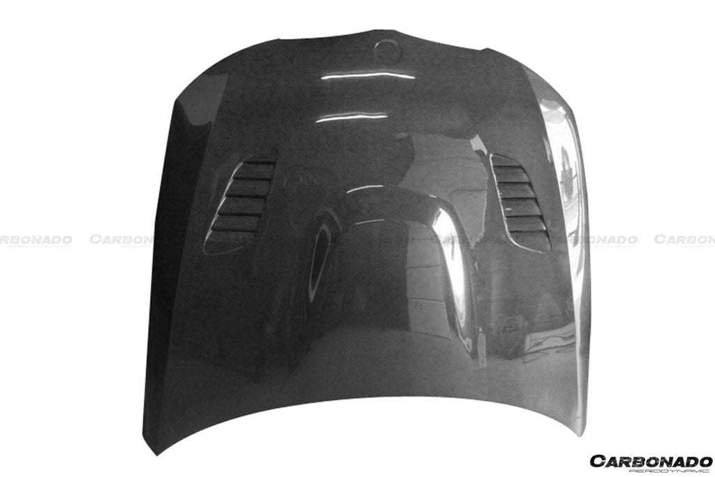 2008-2012 BMW 3 Series E90 LCI VRS Style Carbon Fiber Hood - Carbonado Aero