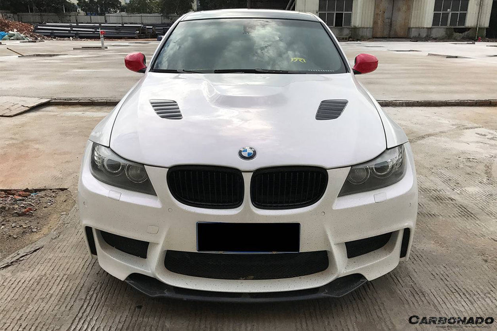2008-2012 BMW 3 Series E90 LCI VRS Style Carbon Fiber Hood - Carbonado Aero