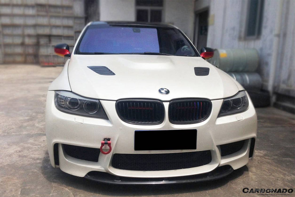 2008-2012 BMW 3 Series E90 LCI VRS Style Carbon Fiber Hood - Carbonado Aero