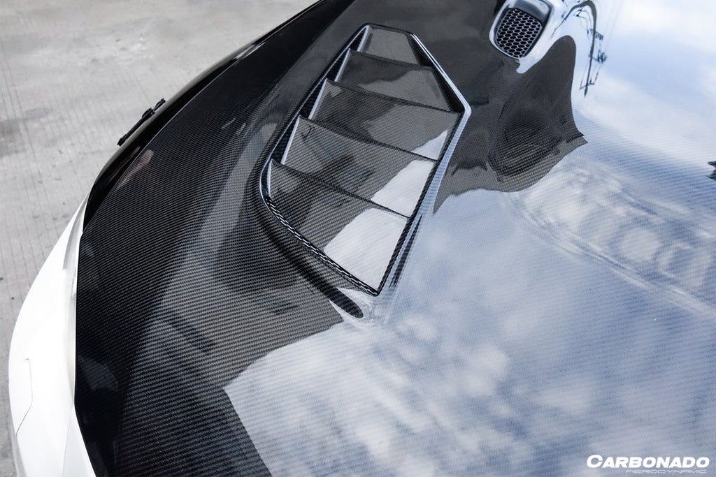 2011-2013 BMW 3 Series E92 LCI SIB Style Carbon Fiber Hood