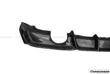 Load image into Gallery viewer, 2013-2019 BMW 3 Series F30 F35 MP Style Carbon Fiber Dual Exhaust Rear Lip (For M-Tech Only) - Carbonado Aero