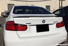 Load image into Gallery viewer, 2013-2019 BMW 3 Series F30 MP Style Carbon Fiber Trunk Spoiler - Carbonado Aero