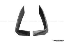Load image into Gallery viewer, 2013-2020 BMW 4 Series F32 F33 ECC Style Carbon Fiber Front Bumper Canards (For M-Tech Only ) - Carbonado Aero