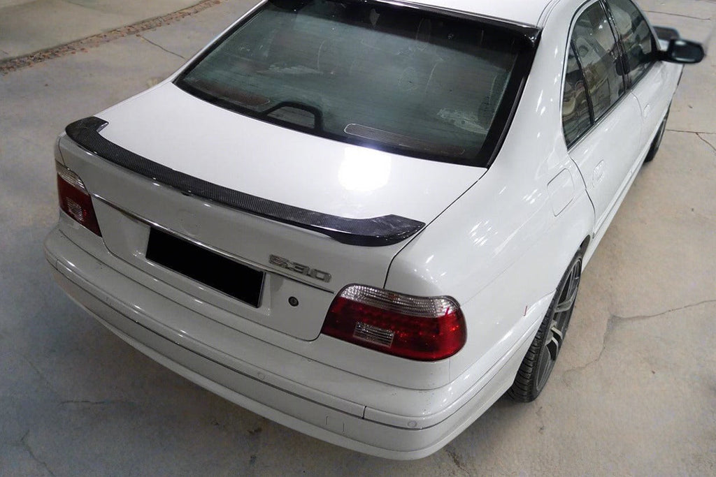 1997-2003 BMW 5 Series E39 MT Style Carbon Fiber Turnk Spoiler - Carbonado