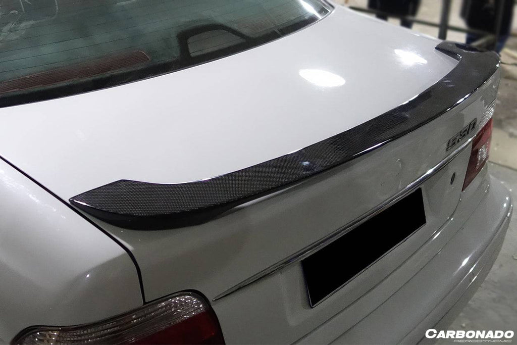 1997-2003 BMW 5 Series E39 MT Style Carbon Fiber Turnk Spoiler - Carbonado Aero