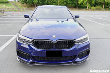 Load image into Gallery viewer, 2017-2019 BMW 5 Series G30 G38 M-TECH ECC Style Carbon Fiber Front Lip - Carbonado Aero