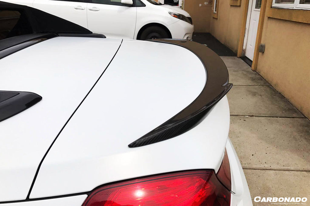 2011-2018 BMW 6 Series F12 M6 Convertiable VRS Style Carbon Fiber Trunk Spoiler