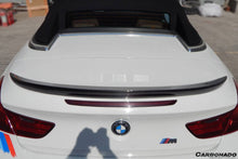 Load image into Gallery viewer, 2011-2018 BMW 6 Series F12 convertiable M6 Style Carbon Fiber Trunk Spoiler - Carbonado Aero