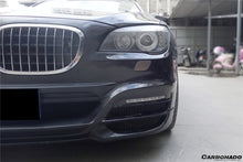 Load image into Gallery viewer, 2009-2015 BMW 7 Series F01 F02 WD Style Front Bumper w/ led - Carbonado Aero