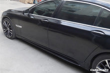 Load image into Gallery viewer, 2009-2014 BMW 7 Series F01 WD Style Side Skirts - Carbonado Aero