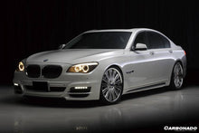 Load image into Gallery viewer, 2009-2015 BMW 7 Series F01 F02 WD Style Front Bumper w/ led - Carbonado Aero