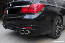 Load image into Gallery viewer, 2009-2015 BMW 7 Series F01 F02 WD Style Rear Bumper W/Tips - Carbonado Aero