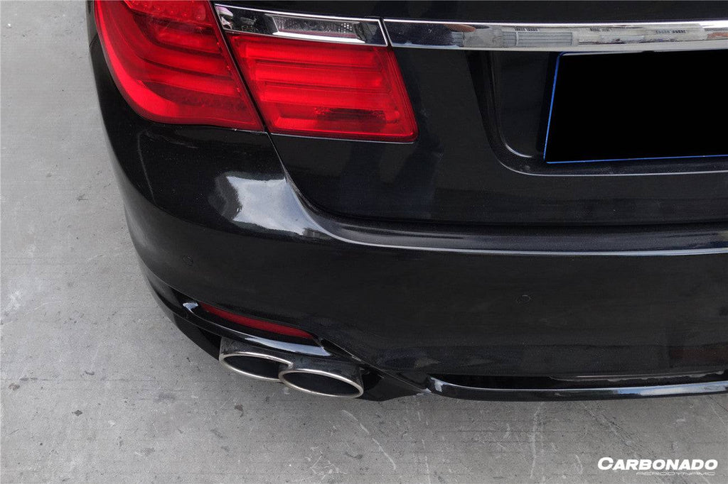 2009-2015 BMW 7 Series F01 F02 WD Style Rear Bumper W/Tips - Carbonado Aero