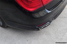 Load image into Gallery viewer, 2009-2015 BMW 7 Series F01 F02 WD Style Rear Bumper W/Tips - Carbonado Aero