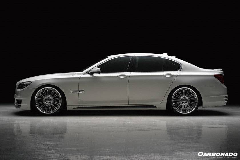 2009-2015 BMW 7 Series F01 WD Style Roof Spoiler - Carbonado