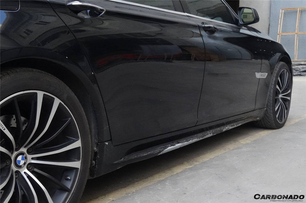 2009-2014 BMW 7 Series F01 WD Style Side Skirts - Carbonado Aero