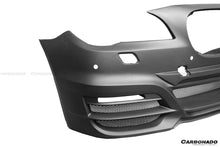 Load image into Gallery viewer, 2009-2015 BMW 7 Series F01 F02 WD Style Front Bumper w/ led - Carbonado Aero