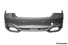 Load image into Gallery viewer, 2009-2015 BMW 7 Series F01 F02 WD Style Rear Bumper W/Tips - Carbonado Aero