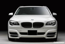 Load image into Gallery viewer, 2009-2015 BMW 7 Series F01 F02 WD Style Front Bumper w/ led - Carbonado Aero