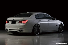 Load image into Gallery viewer, 2009-2015 BMW 7 Series F01 WD Style Roof Spoiler - Carbonado