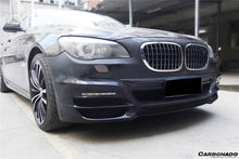 Load image into Gallery viewer, 2009-2015 BMW 7 Series F01 F02 WD Style Front Bumper w/ led - Carbonado Aero